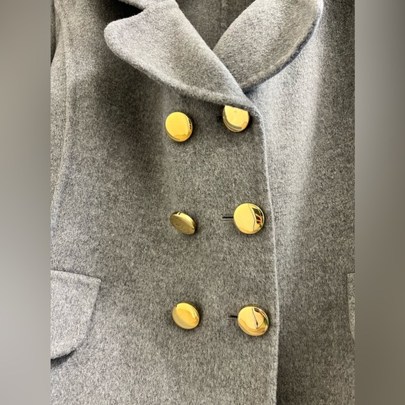 St John Double Breasted Hand Sewn Cashmere Blend Coat - Picture 5 of 17